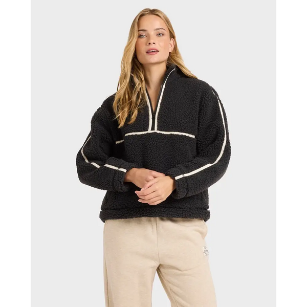 Billabong Getting Warm Sherpa Half Zip Pullover