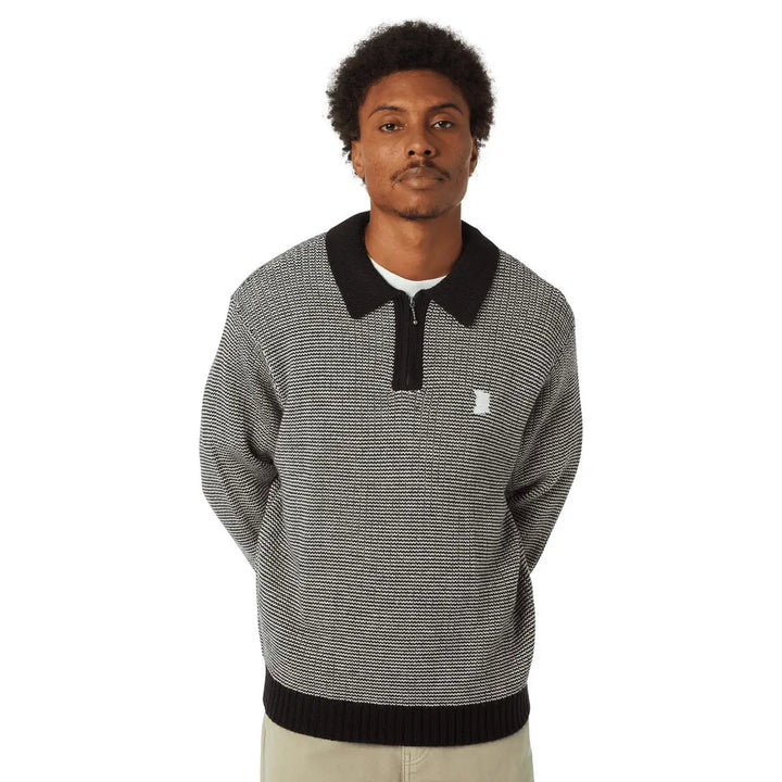 HUF Megablast Two Tone Waffle Sweater 