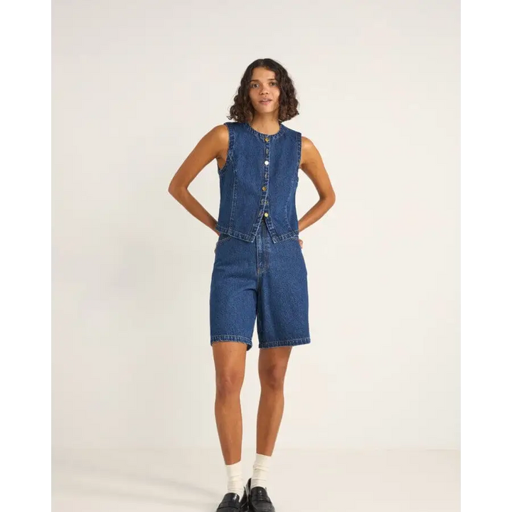 Rhythm Gia Denim Vest 