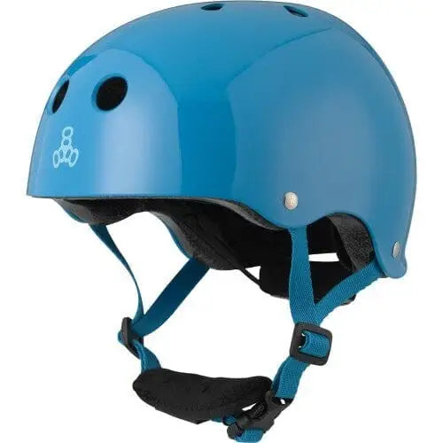 Triple 8 Lil 8 Certified Youth Helmet - Blue Gloss 