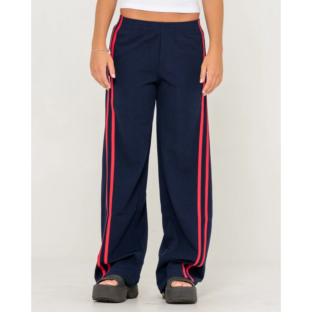 Rusty Bronson Side Stripe Low Rise Trackpants 