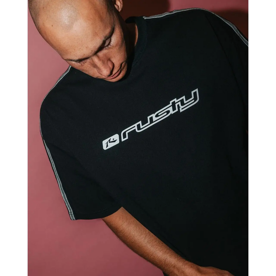 Rusty Gaffa Taped Graphic T-Shirt 