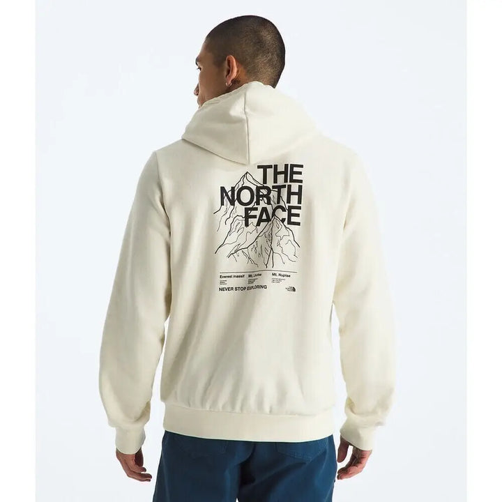 The North Face Evolution Half Dome Graphic Hoodie - White Dune 