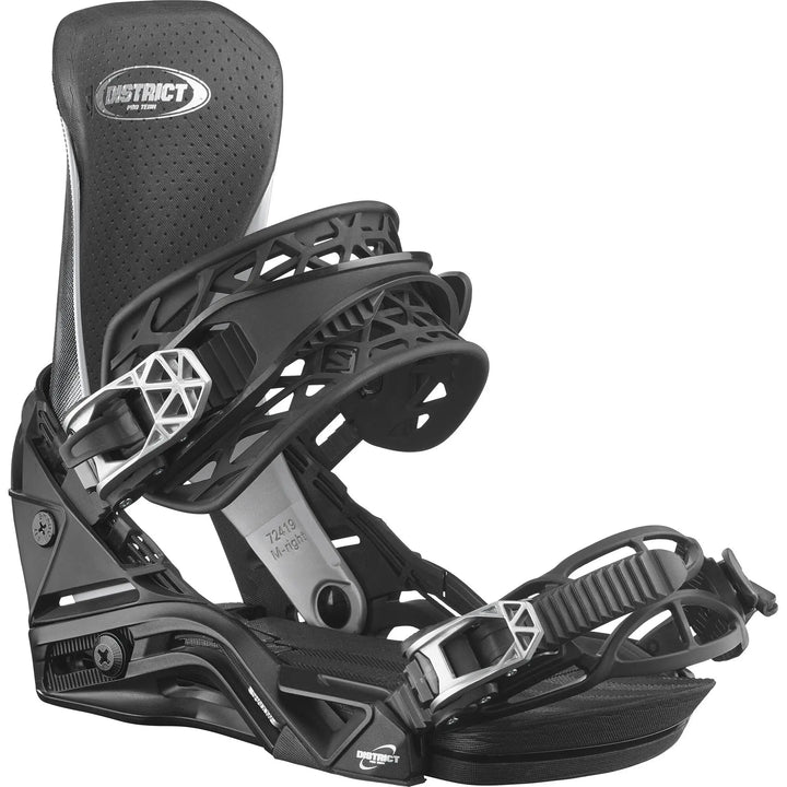 Salomon District Pro Team Snowboard Bindings 2025 