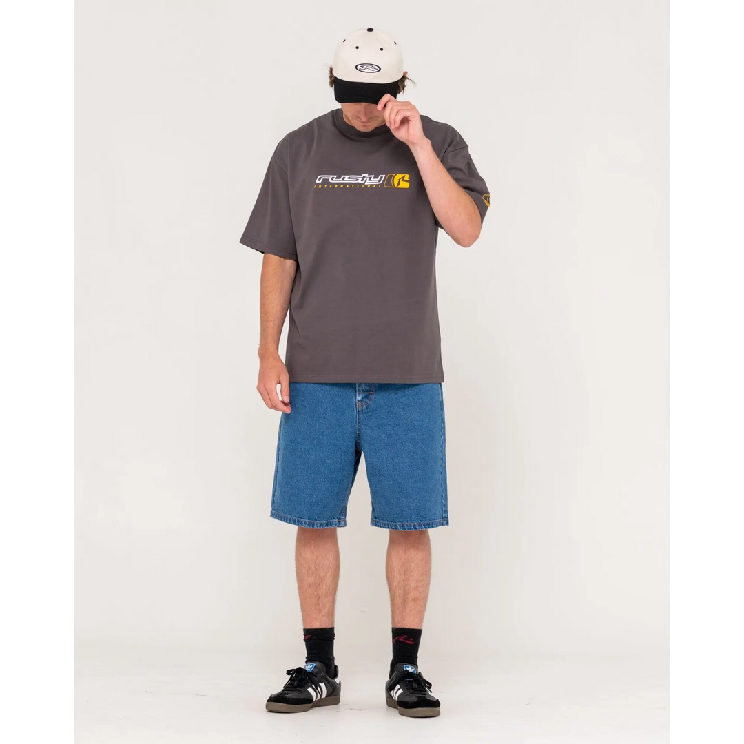 Rusty Kick Flip Embroidered Two-Toned Dad Cap 