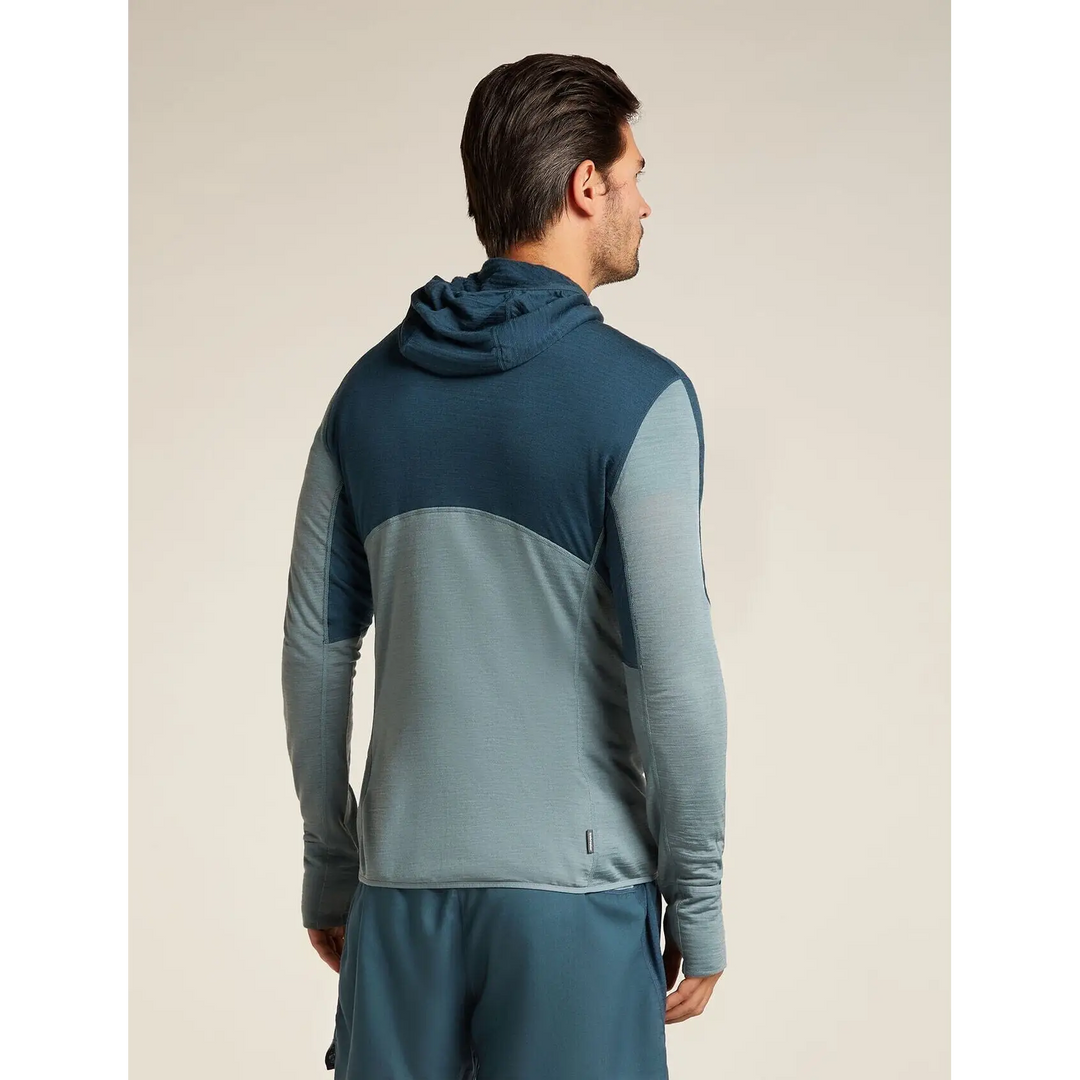 Icebreaker Merino Blend 200 Realfleece Descender Long Sleeve Zip Hoodie 