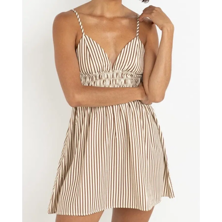 Rhythm Cove Stripe Mini Dress 