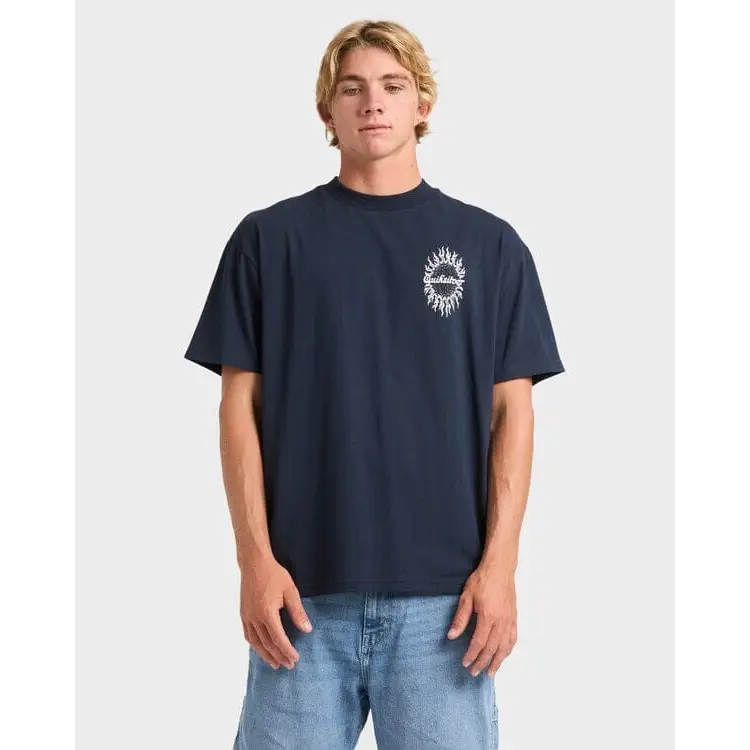 Quiksilver Interconnect T-Shirt Dark Navy S 