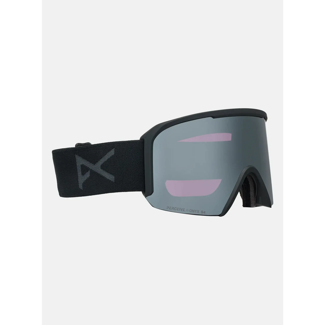 Anon Nesa Goggles + Bonus Lens + MFI® Face Mask Smoke / Perceive Sunny Onyx / Cloudy Burst 