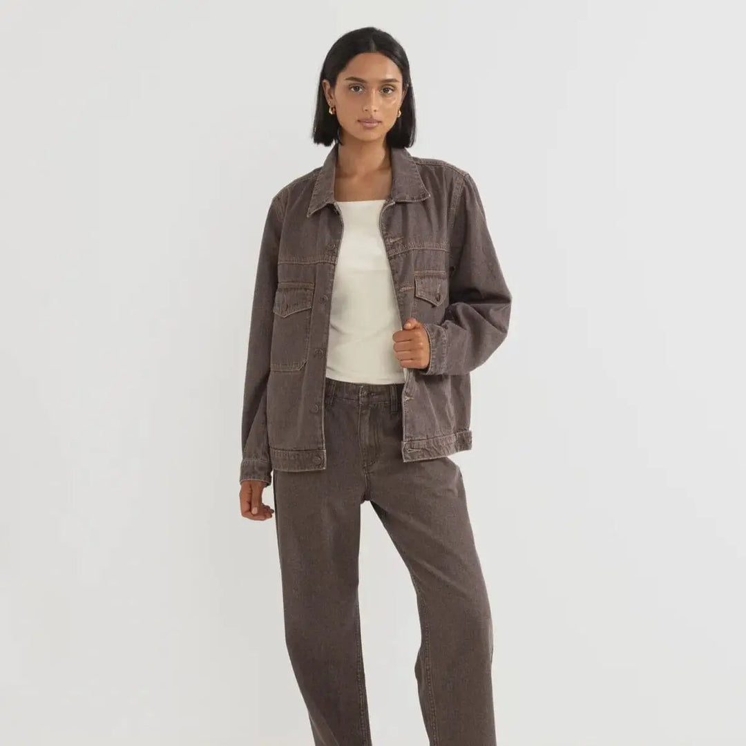 Rhythm Demi Oversized Denim Jacket 