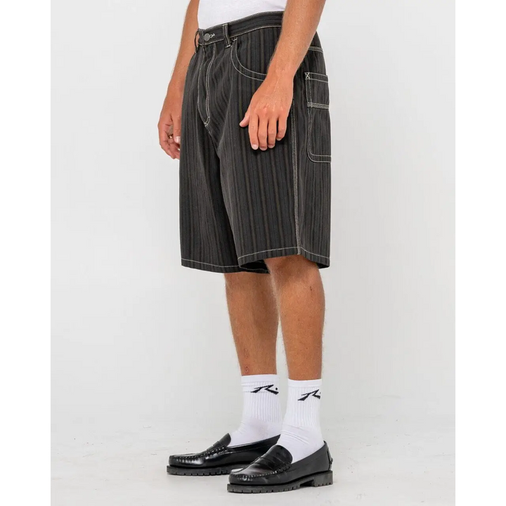 Rusty Flip Pinstripe 23" Jorts 