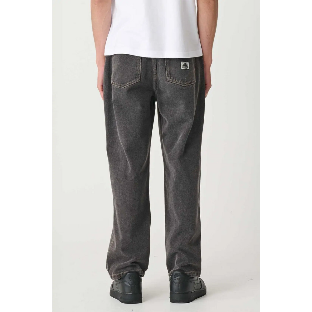 X-Large 91 Bull Denim Pants - Washed Black 