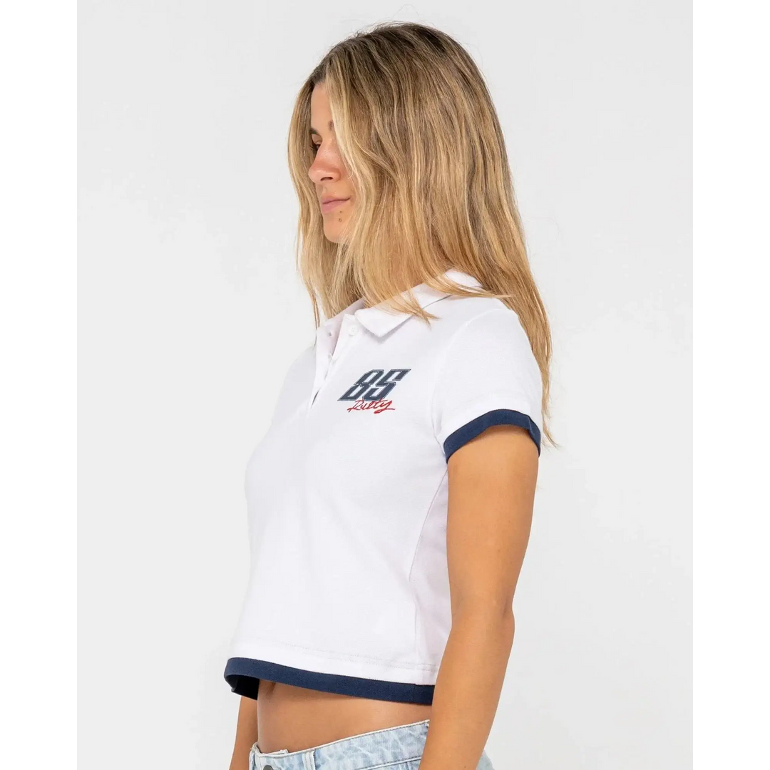 Rusty Mock Layer Polo Mini T-Shirt 