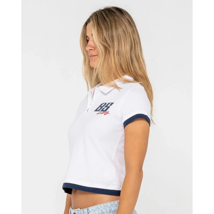 Rusty Mock Layer Polo Mini T-Shirt 