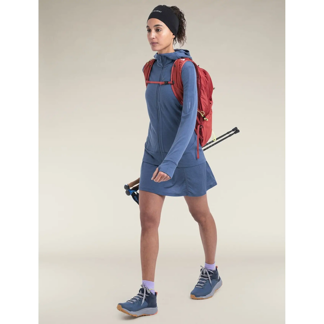 Icebreaker Womens Merino 260 Quantum Long Sleeve Zip Hoodie 