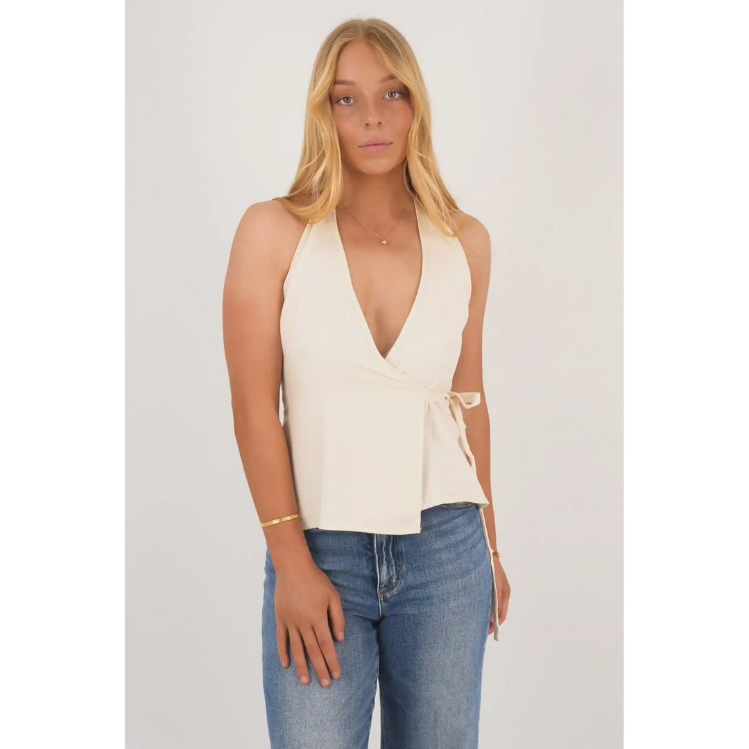 Rhythm Emi Wrap Top 