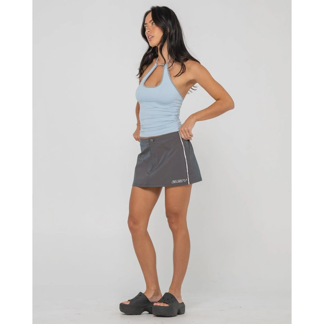 Rusty Lombardi Nylon Mini Skirt 