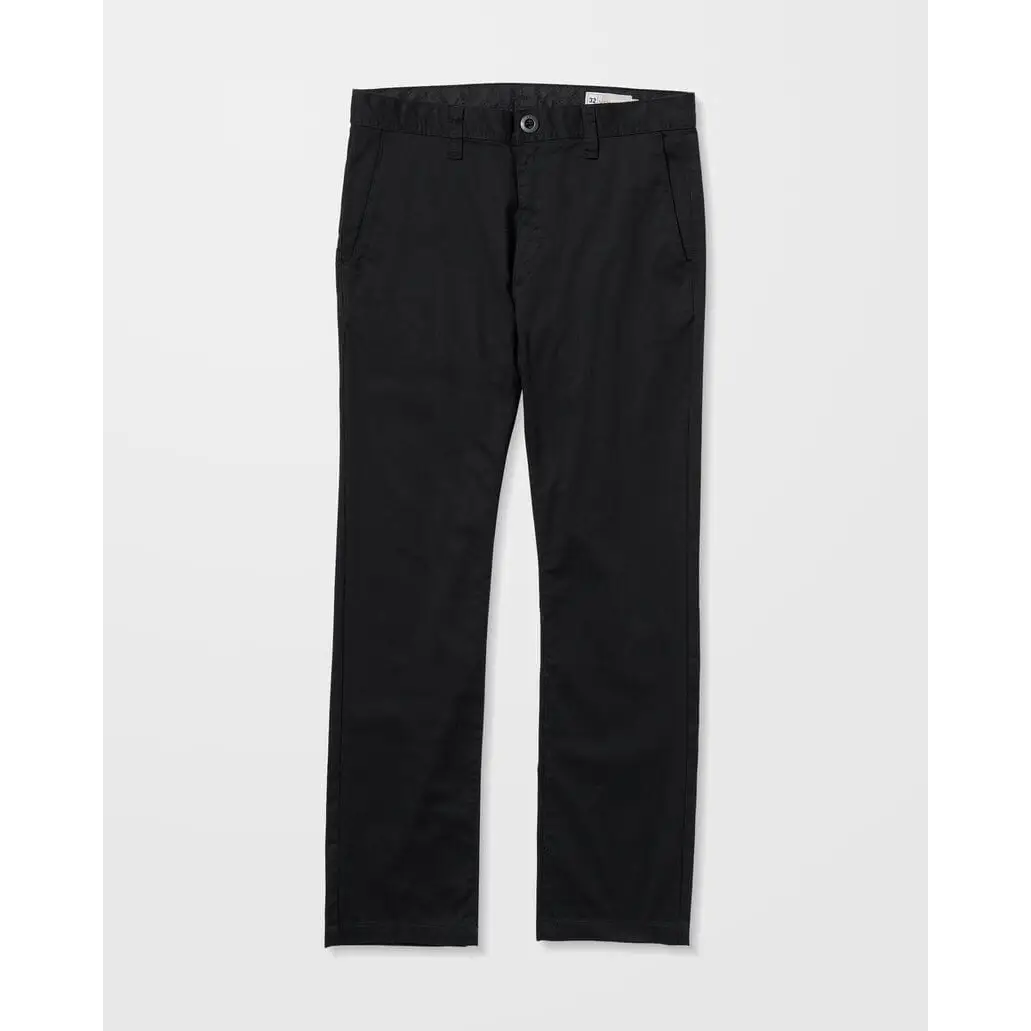 Volcom Frickin Modern Stretch Pants - Black 