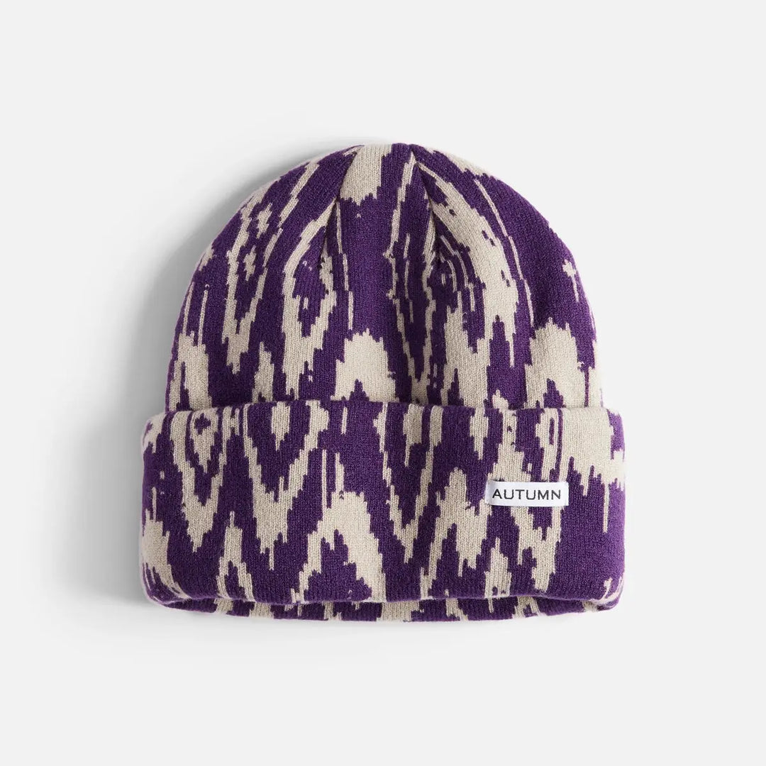 Autumn Craft Beanie - Grape