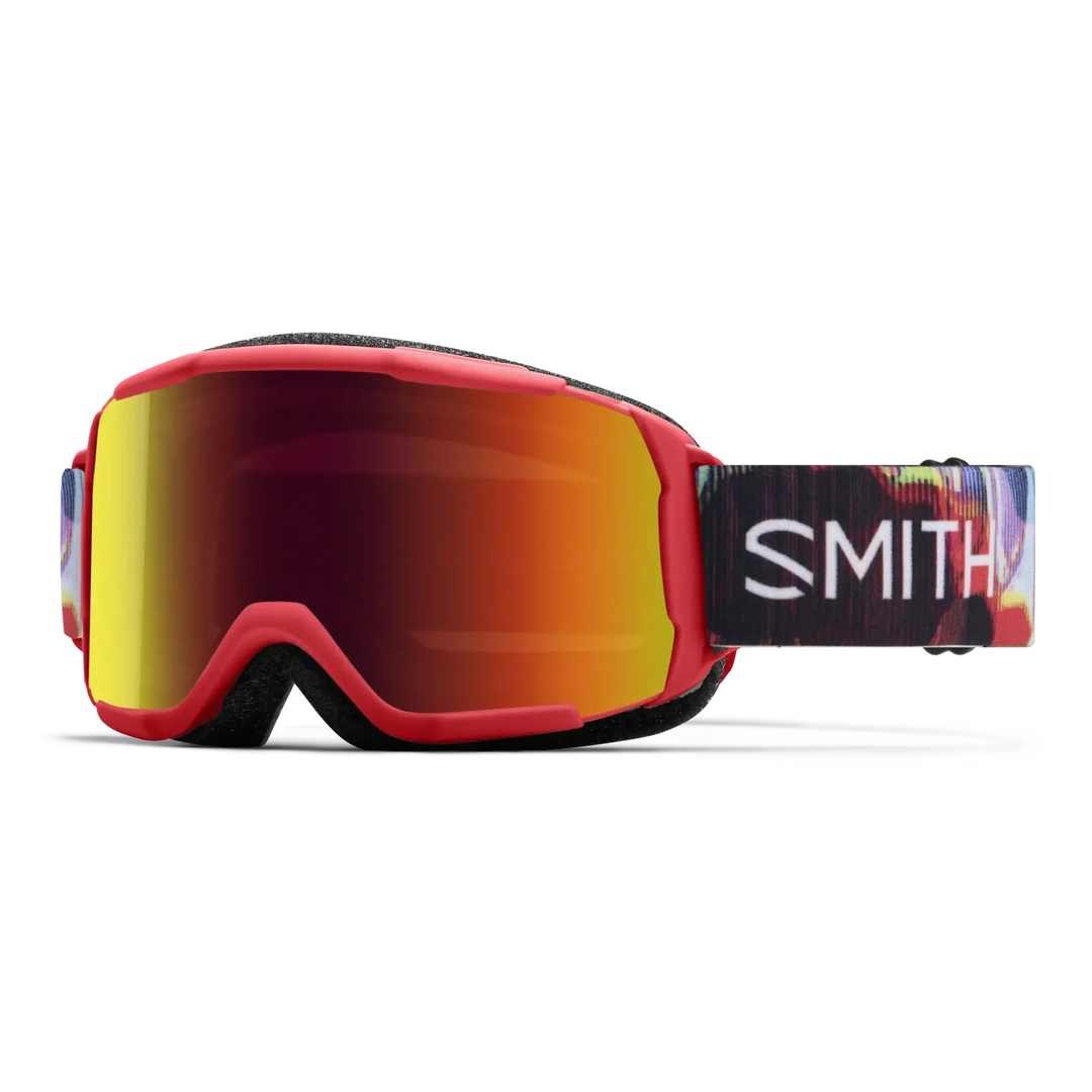 Smith Daredevil Kids Snow Goggles - Patrol Mixed Signals / Red Sol-X Mirror
