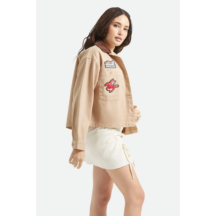 Brixton Utopia Patchwork Overshirt