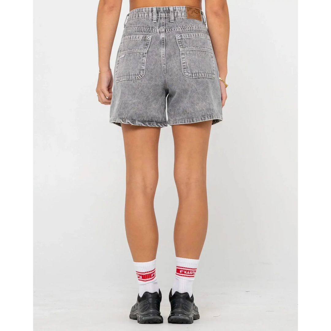 Rusty Cyprus High Denim Shorts 