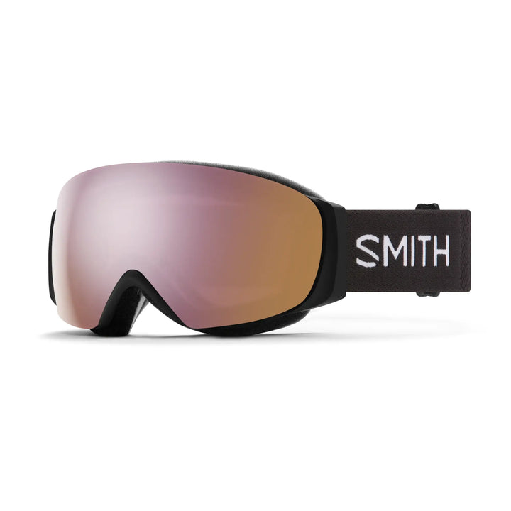 Smith I/O Mag S Snow Goggles - Black / Chromapop Everyday Rose Gold Mirror