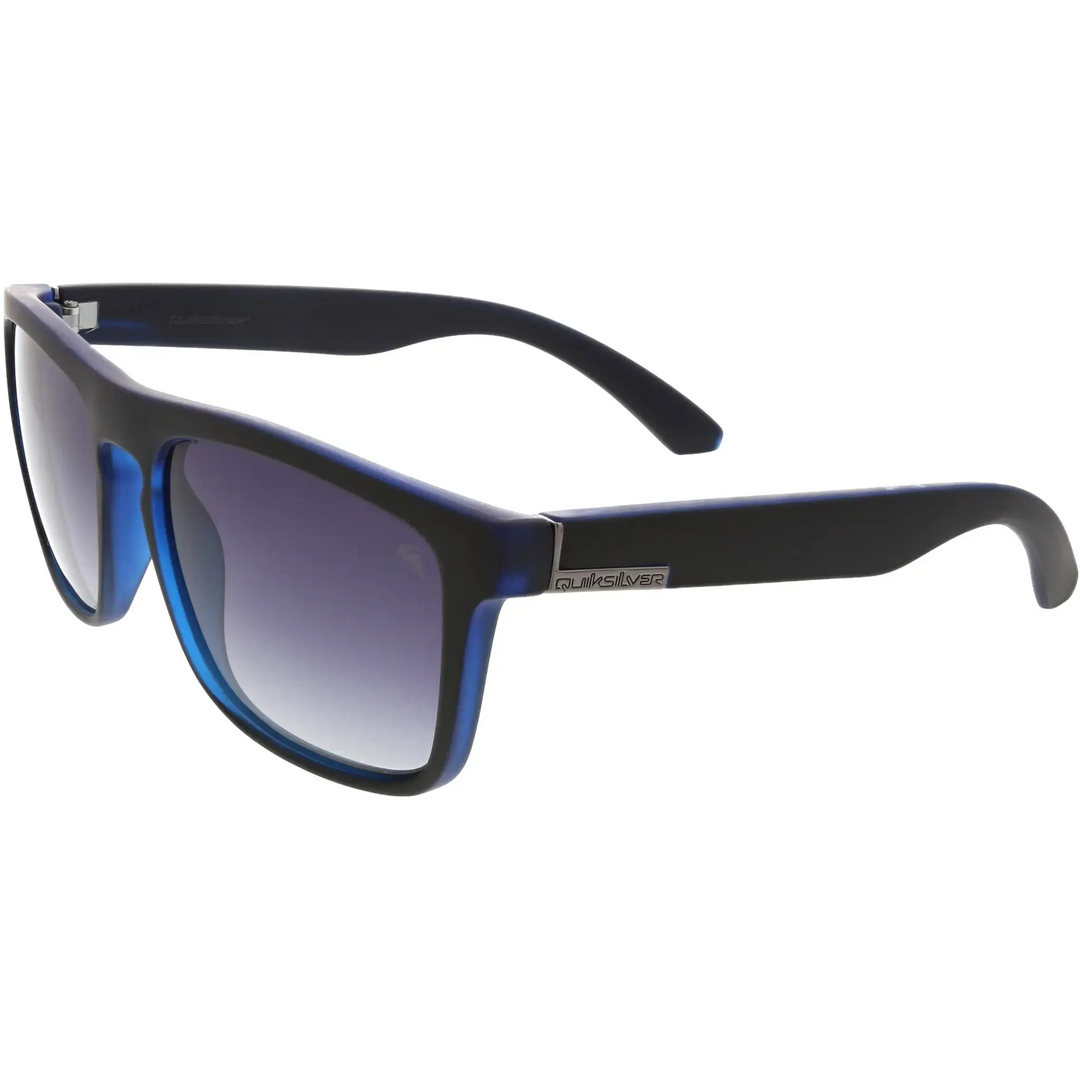 Quiksilver Oceanview Polarised Sunglasses - Blue / Black / Smoke Graident