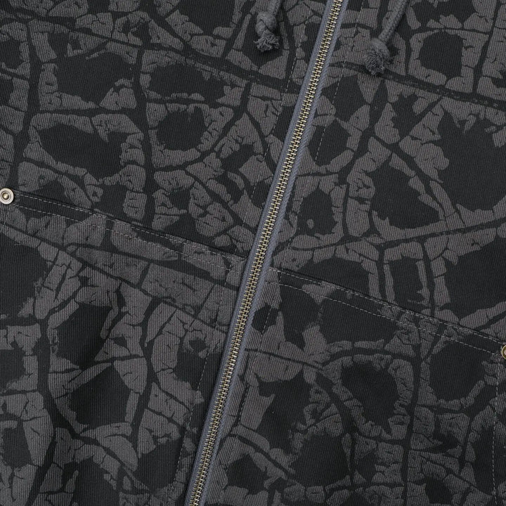 Passport Weathered Diggers Club Zip Hood 