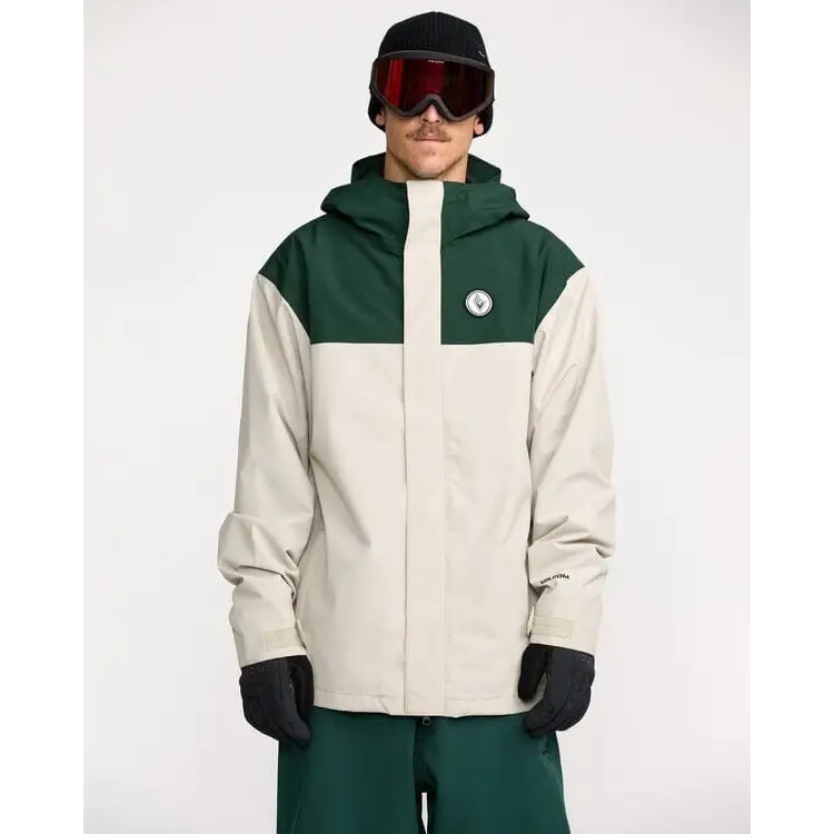 Volcom Buckthreeeighty Jacket Stone M 