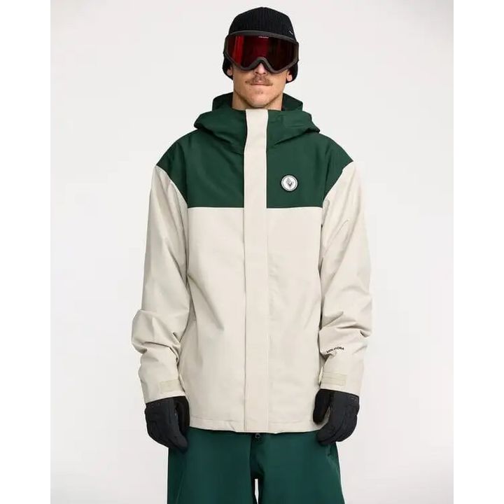 Volcom Buckthreeeighty Jacket Stone M 