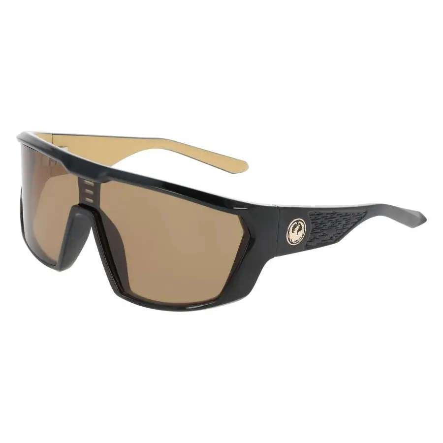 Dragon Chasm Sunglasses Black / LL Brown 