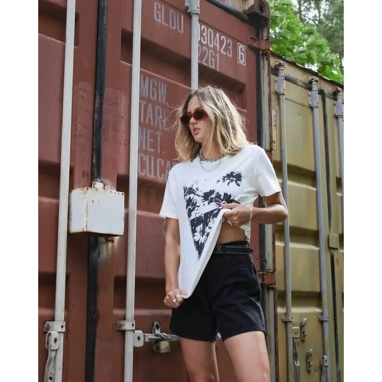 Volcom Lock It Up T-Shirt - Star White 