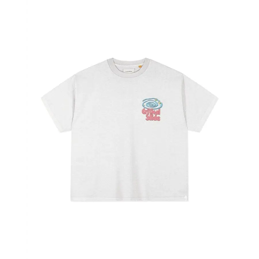 The Critical Slide Society Portals Jumbo T-Shirt Vintage White S 