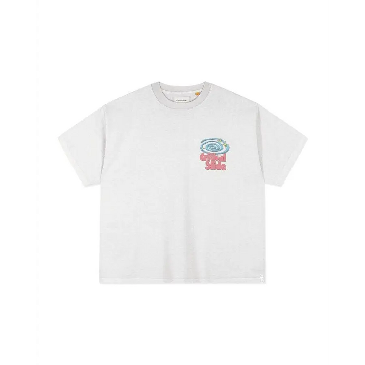 The Critical Slide Society Portals Jumbo T-Shirt Vintage White S 