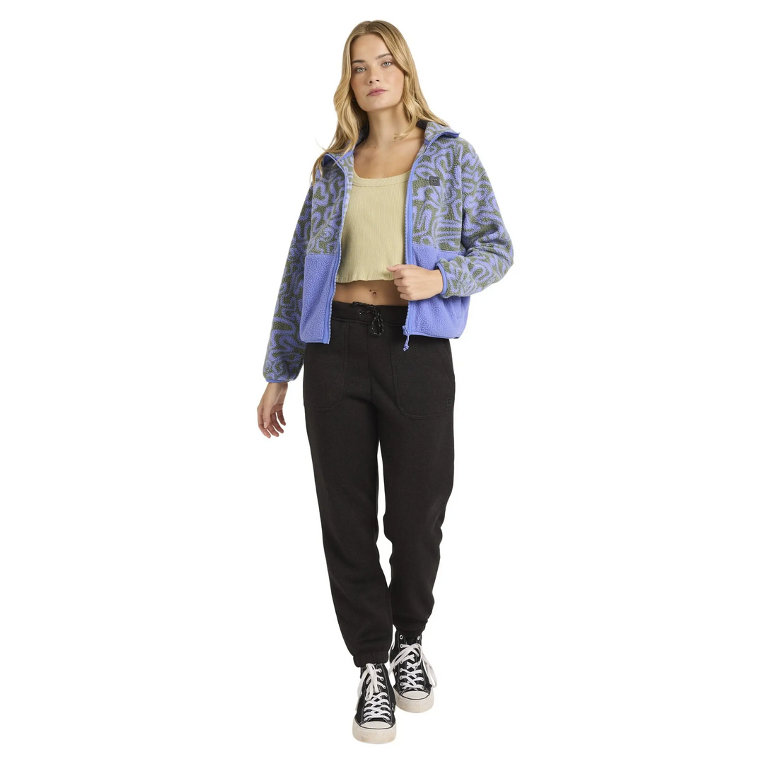 Billabong A / Div Rock Jetty Mock Neck Zip Sherpa Fleece