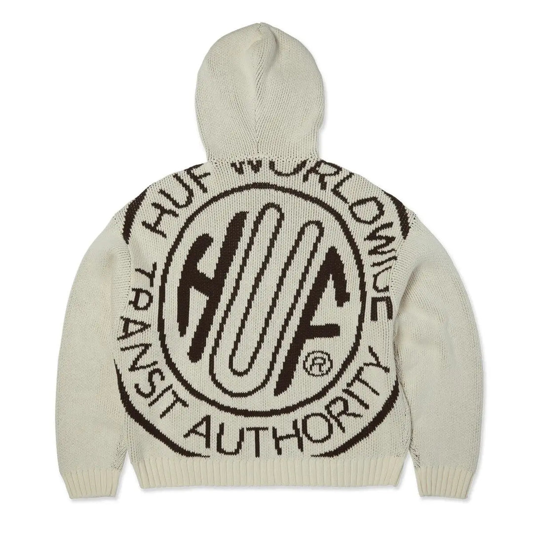 HUF Token Zip Hooded Sweater 