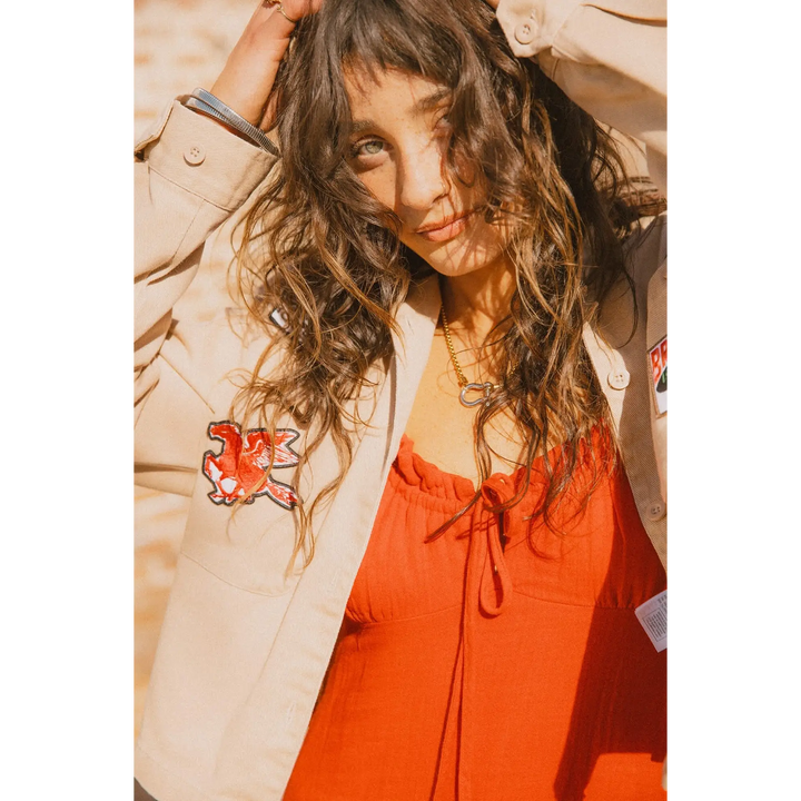 Brixton Utopia Patchwork Overshirt