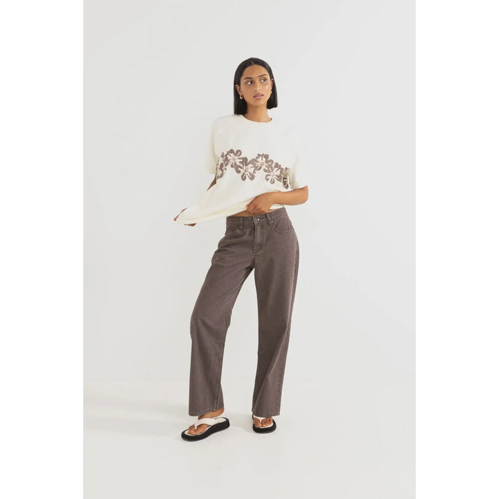 Rhythm Charlie Low Rise Denim Jeans 