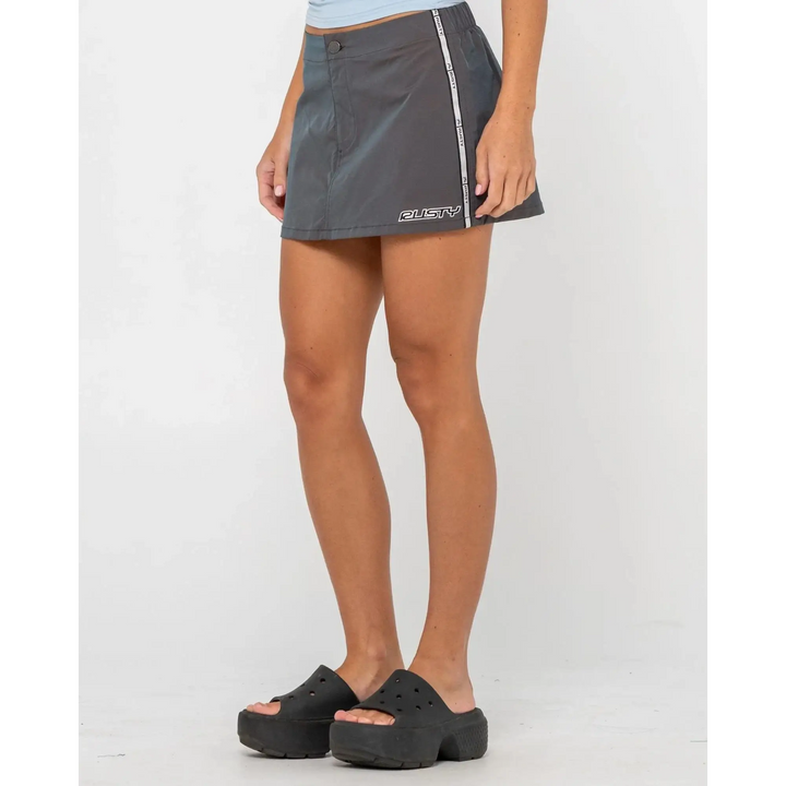 Rusty Lombardi Nylon Mini Skirt 