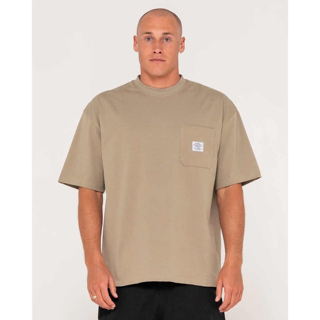 Rusty Steezy Oversized Heavy T-Shirt 
