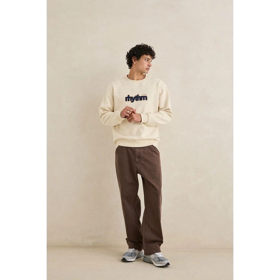 Rhythm Applique Fleece Crew