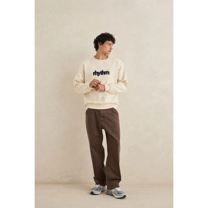 Rhythm Applique Fleece Crew