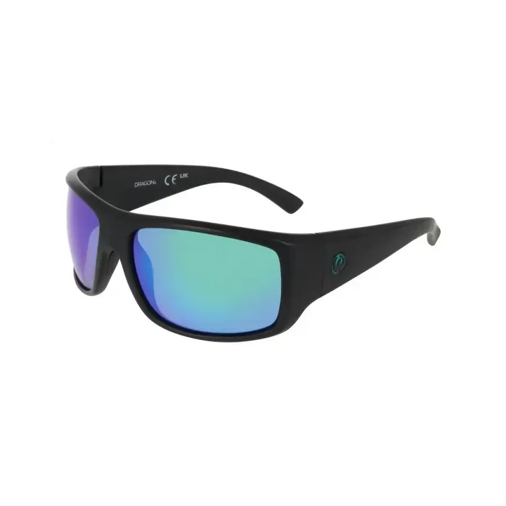 Dragon Vantage 2.0 H20 Polarised Sunglasses Matte Black / LL Green Ion Polar 