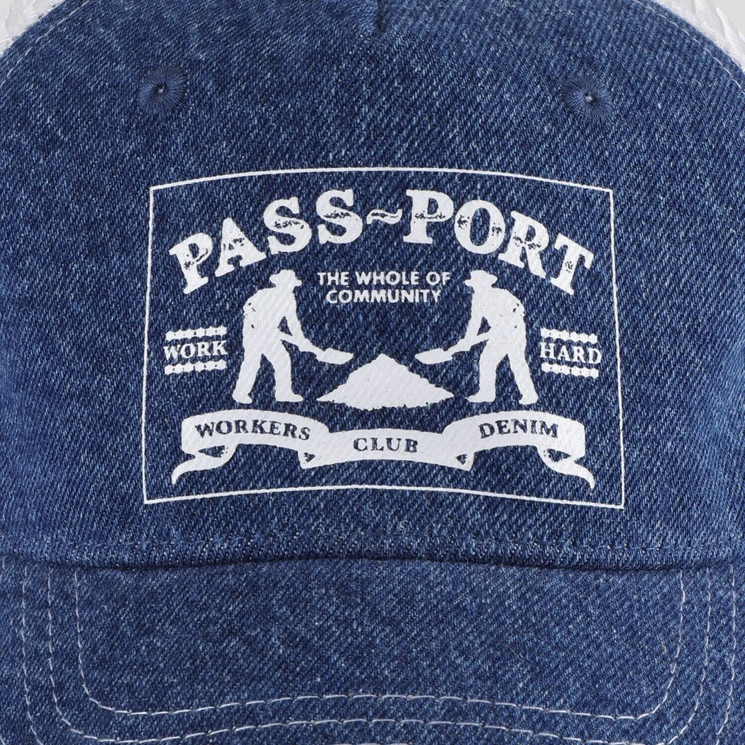 Passport Workers Club Denim Packers Trucker 