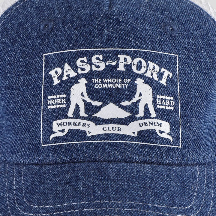 Passport Workers Club Denim Packers Trucker 