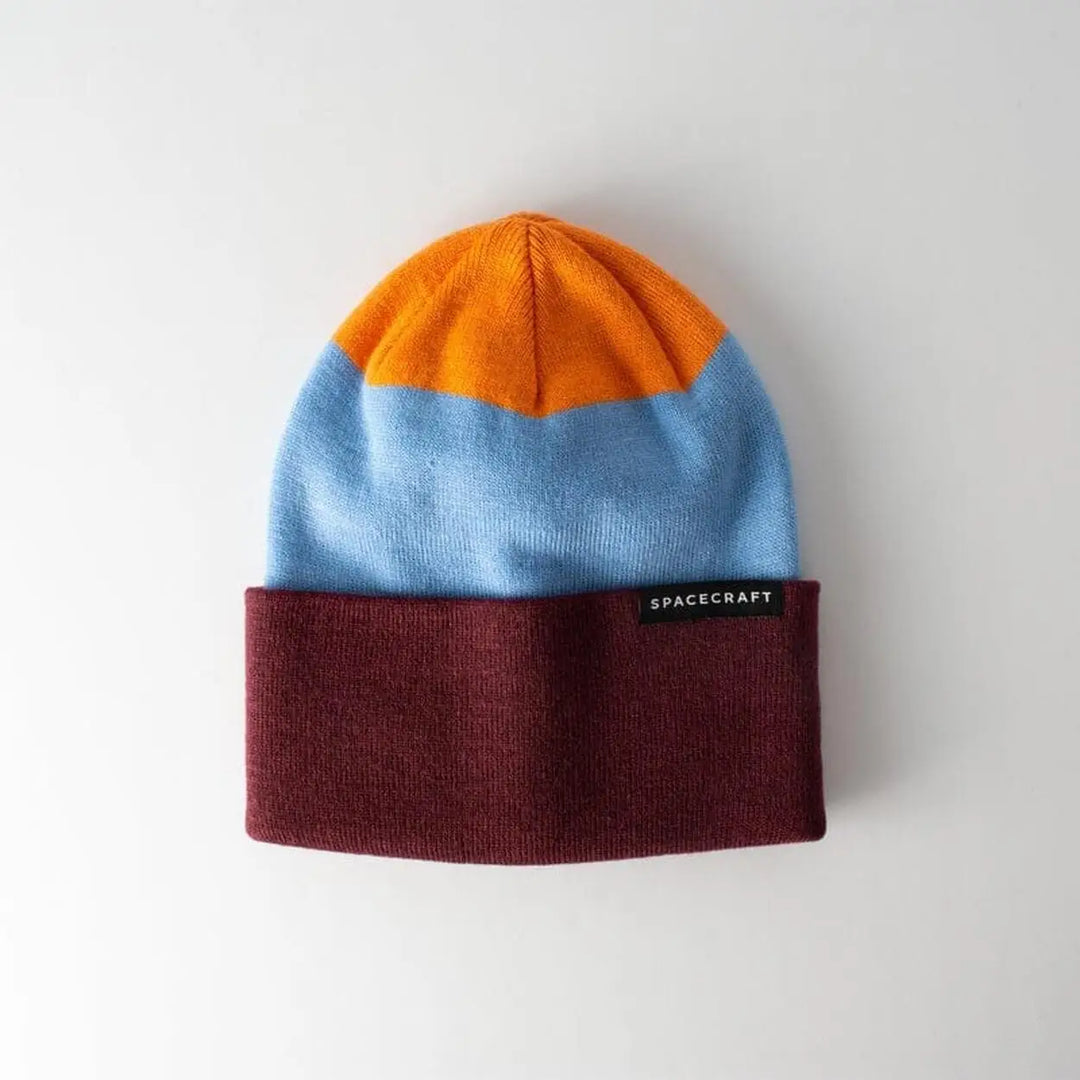 Spacecraft Stack Beanie Orange 