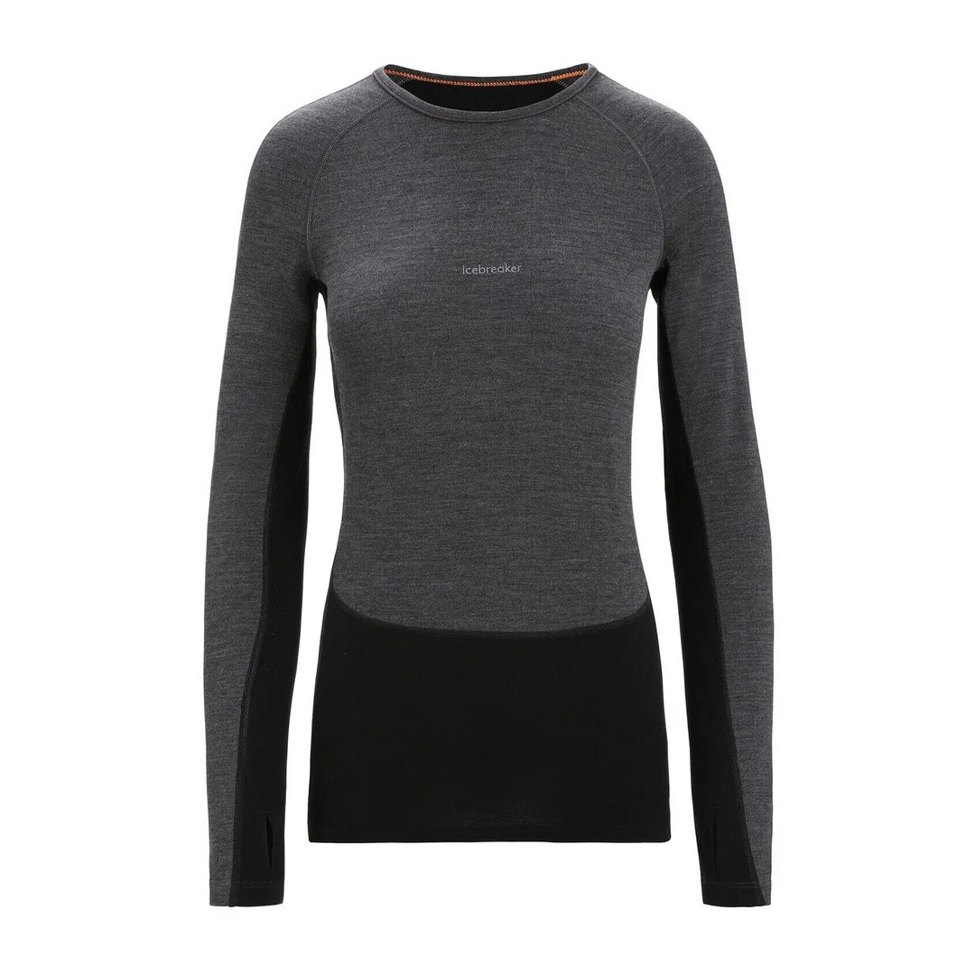 Icebreaker Womens 260 Zoneknit Long Sleeve Crewe 