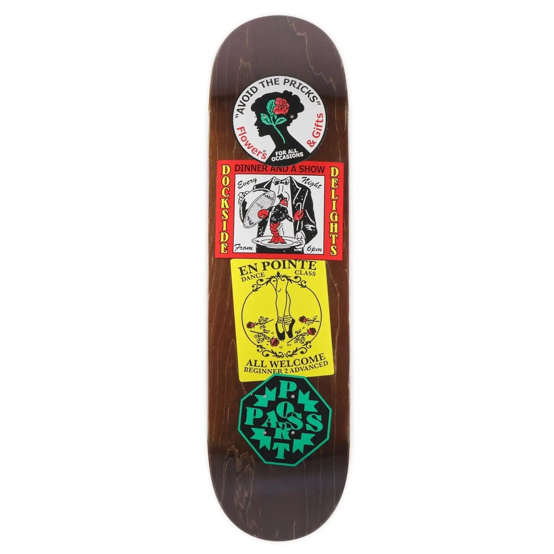 Passport Coaster Series Flowers & Gifts Skate Deck 