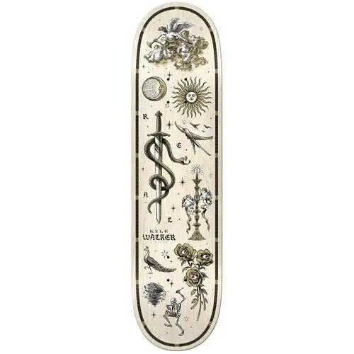 Real Kyle Engraved Skateboard Deck - 8.38’’